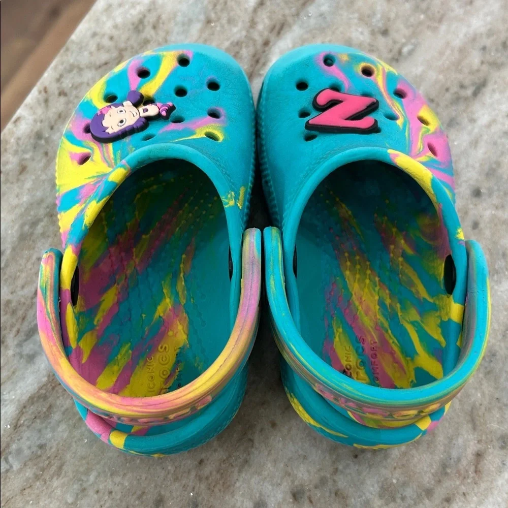 Crocs Classic Marbled Clog - Toddler Size C6